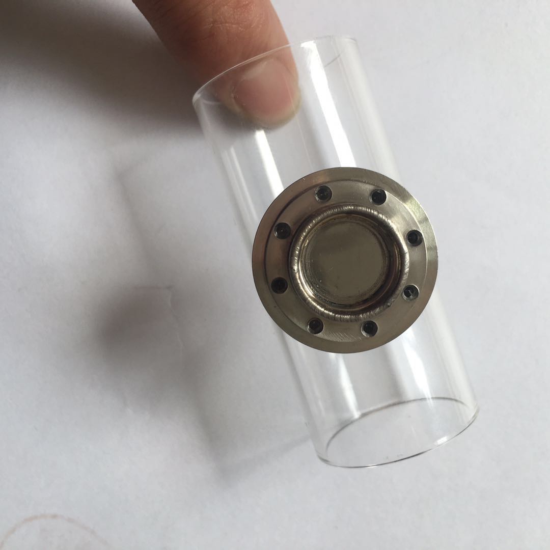 Glass Tube+Brazed Beryllium Window Flange